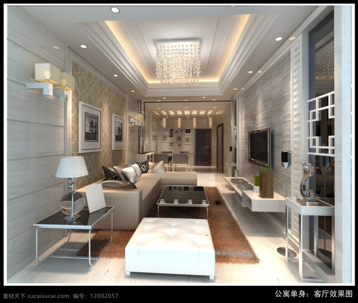 单身 公寓 客厅 图 单身公寓 室内效果图 客厅效果图 欧式客厅 欧式家具 室内设计 环境设计 bmp