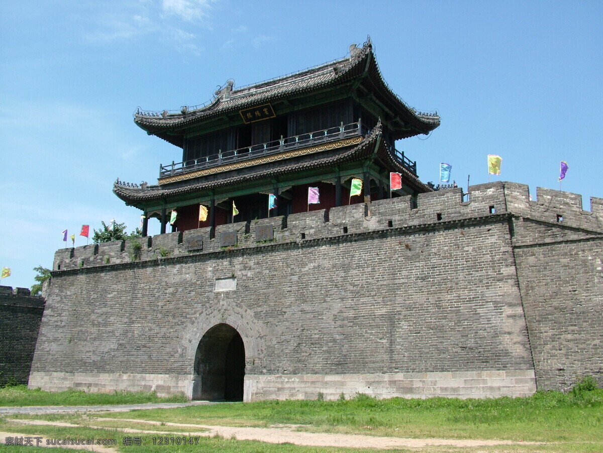 荊州古樓 荊州 古城墻 荊州古城墻 古建筑 國(guó)內(nèi)旅游 旅游攝影