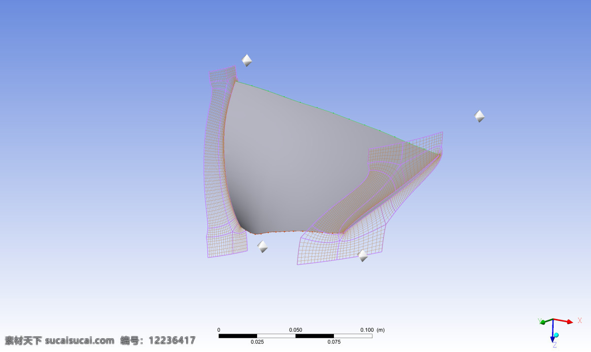 nasa 转子 航空 机械设计 航空航天 3d模型素材 建筑模型