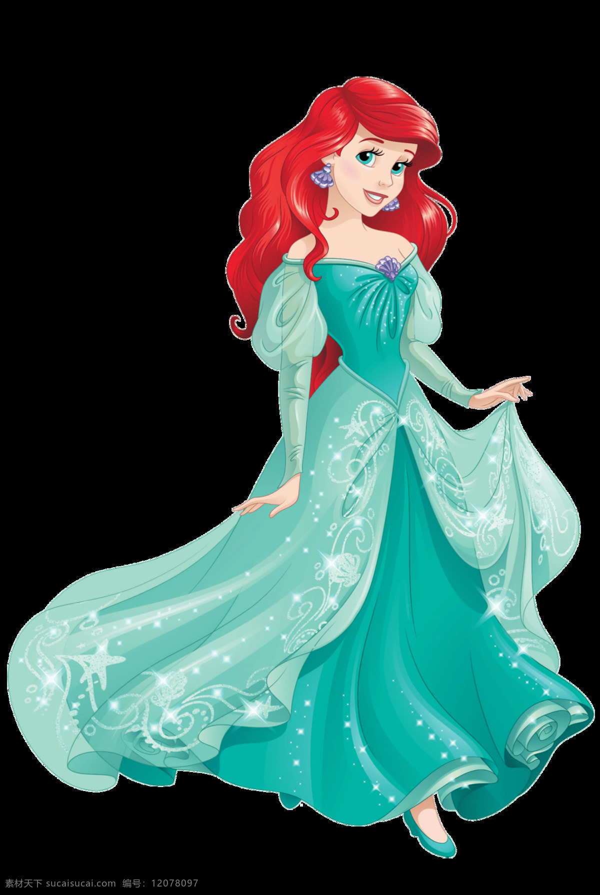 爱丽儿公主 ariel princesse 迪士尼公主 公主 爱丽儿 动漫动画 动漫人物