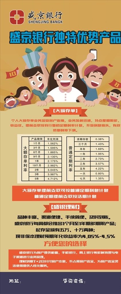 盛京 銀行 獨特 理財 盛京銀行 優(yōu)勢 產(chǎn)品 收益 分層