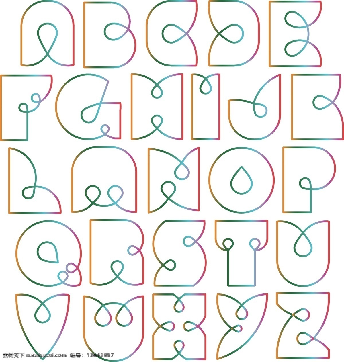 大写字母 字母 矢量字母 卡通字母 手绘字母 线条字母 线描字母 字母插画 创意字母 艺术字母 时尚字母 简约字母 简洁字母 数字字母 标志图标 其他图标