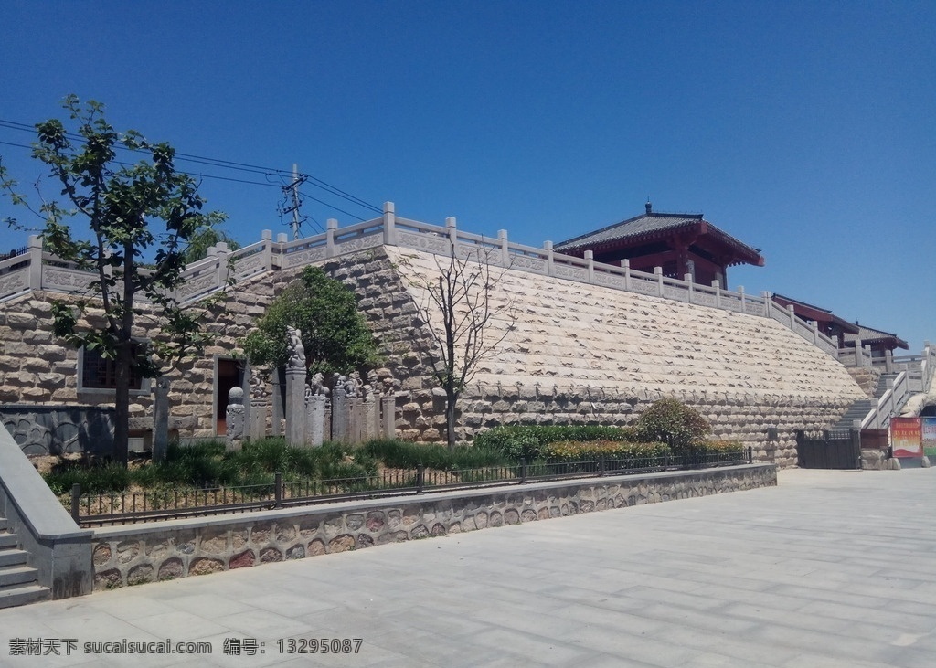 咸陽古渡遺址 陜西 咸陽 古渡 遺址 歷史 建筑園林 建筑攝影