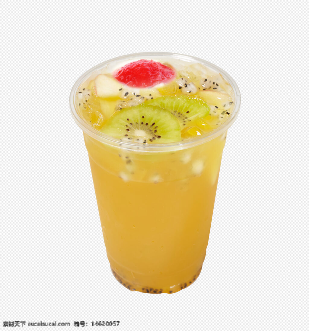 水果茶 繽紛水果茶 獼猴桃 火龍果 橙子 果汁 果茶 飲料 清涼飲品 夏日飲品 鮮榨果汁 健康飲品 水果混合茶 多彩水果