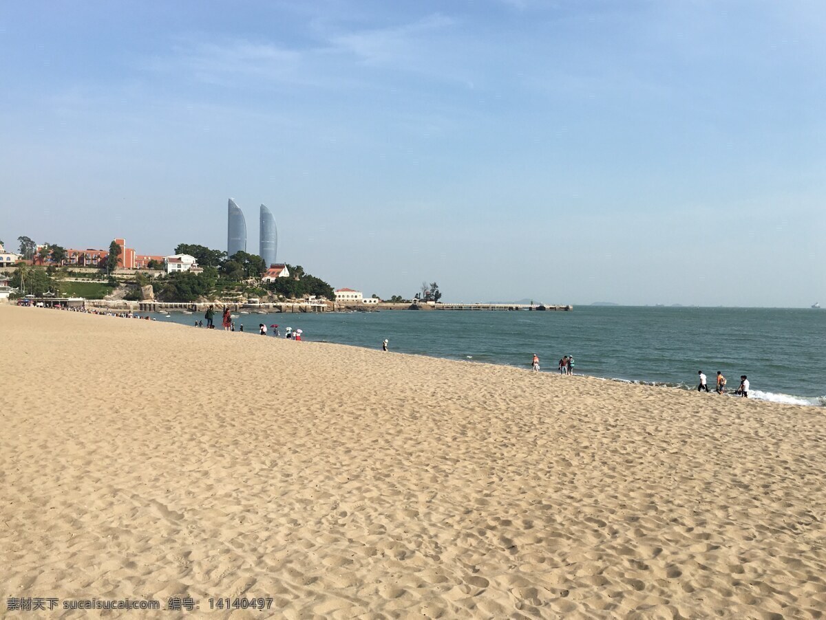 鼓浪嶼沙灘 鼓浪嶼 沙灘 藍天 海水 旅游勝地 廈門 旅游攝影 國內旅游