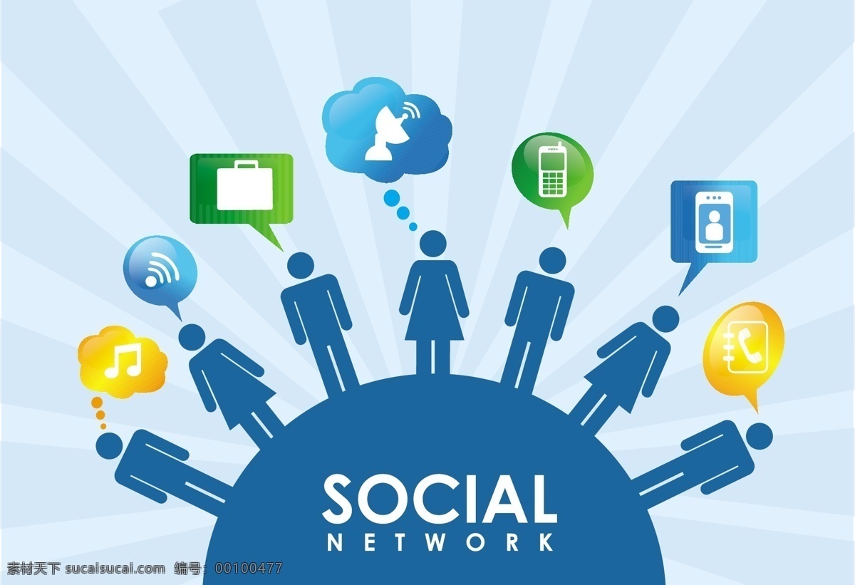 社会 网络 社会网络 社会网络的8 eps向量8 向量 社交 矢量图 其他矢量图