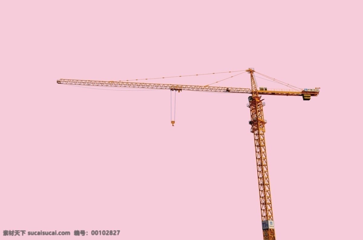 塔吊 塔机 现代科技 现代工业 黄色塔机 吊车 施工 工程 建楼 分层 源文件