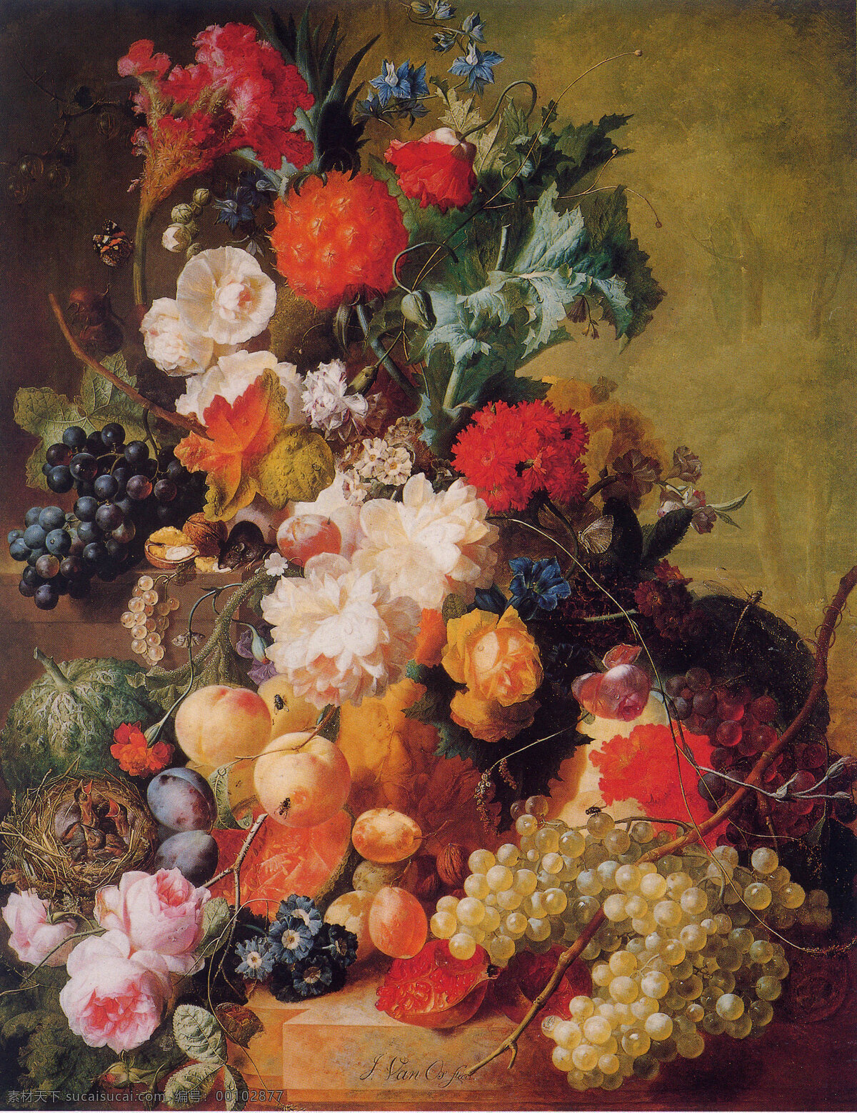 油画水果 水果 葡萄 花 红花 鲜花 水果鲜花 油画 西画 欧洲画 彩绘 装饰画 水彩 色彩 绘画图文 绘画 绘画书法 文化艺术