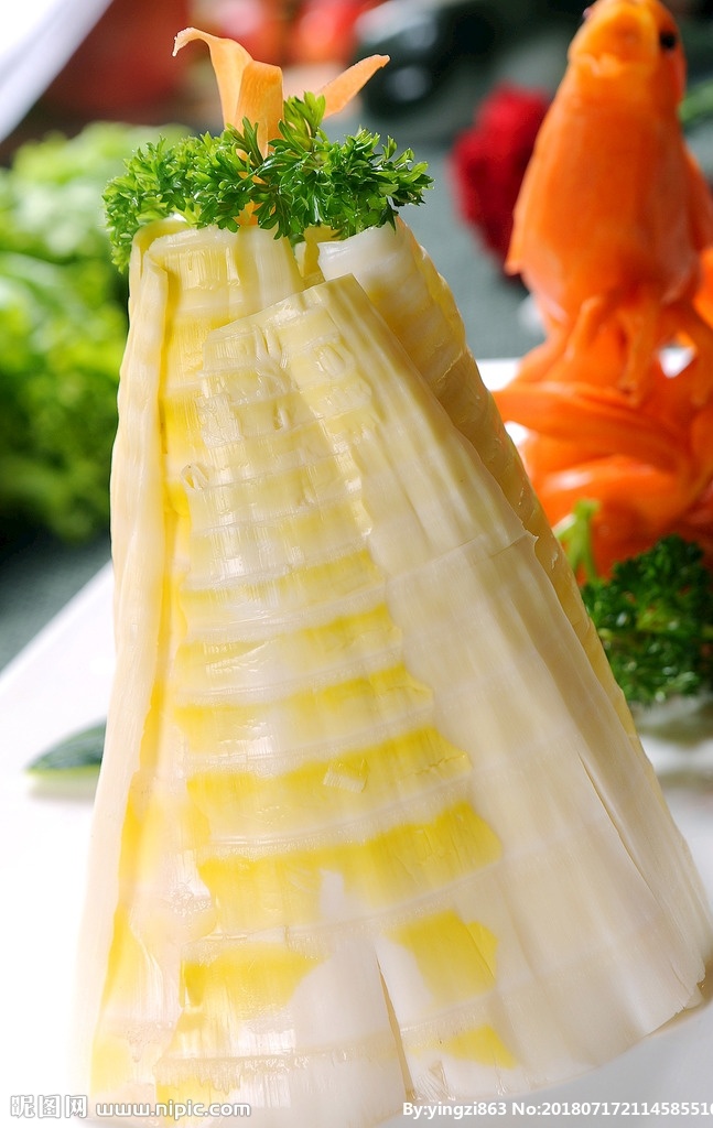 竹笋片 竹笋 健康 植物 背景 自然 火锅菜 餐饮美食 传统美食