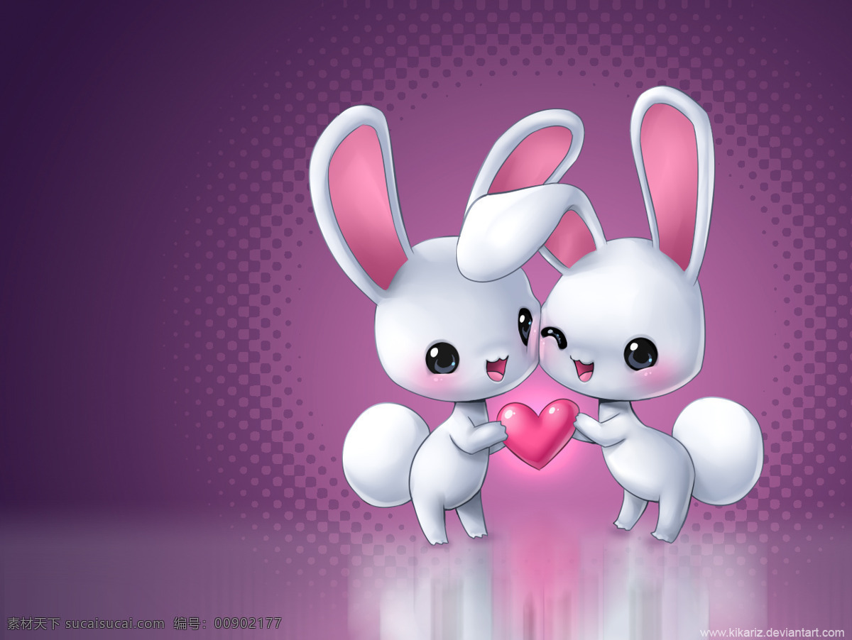 可爱兔兔 动漫 动画 儿童 童话 可爱 广告素材 背景 墙纸 桌面 壁纸 兔子 动漫人物 动漫动画