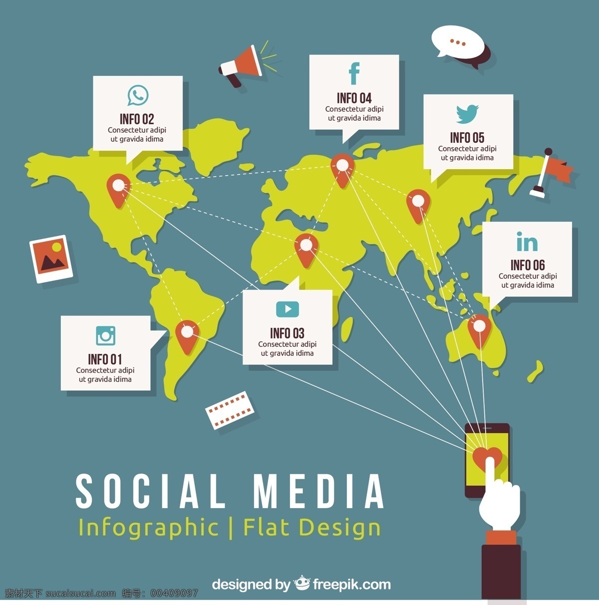 平面设计 社交 媒体 infography 图表 社交媒体 脸谱网 设计图 instagram 模板 网页 盖 平面 网络 网站 图形 推特 标志 销 定位图 白色