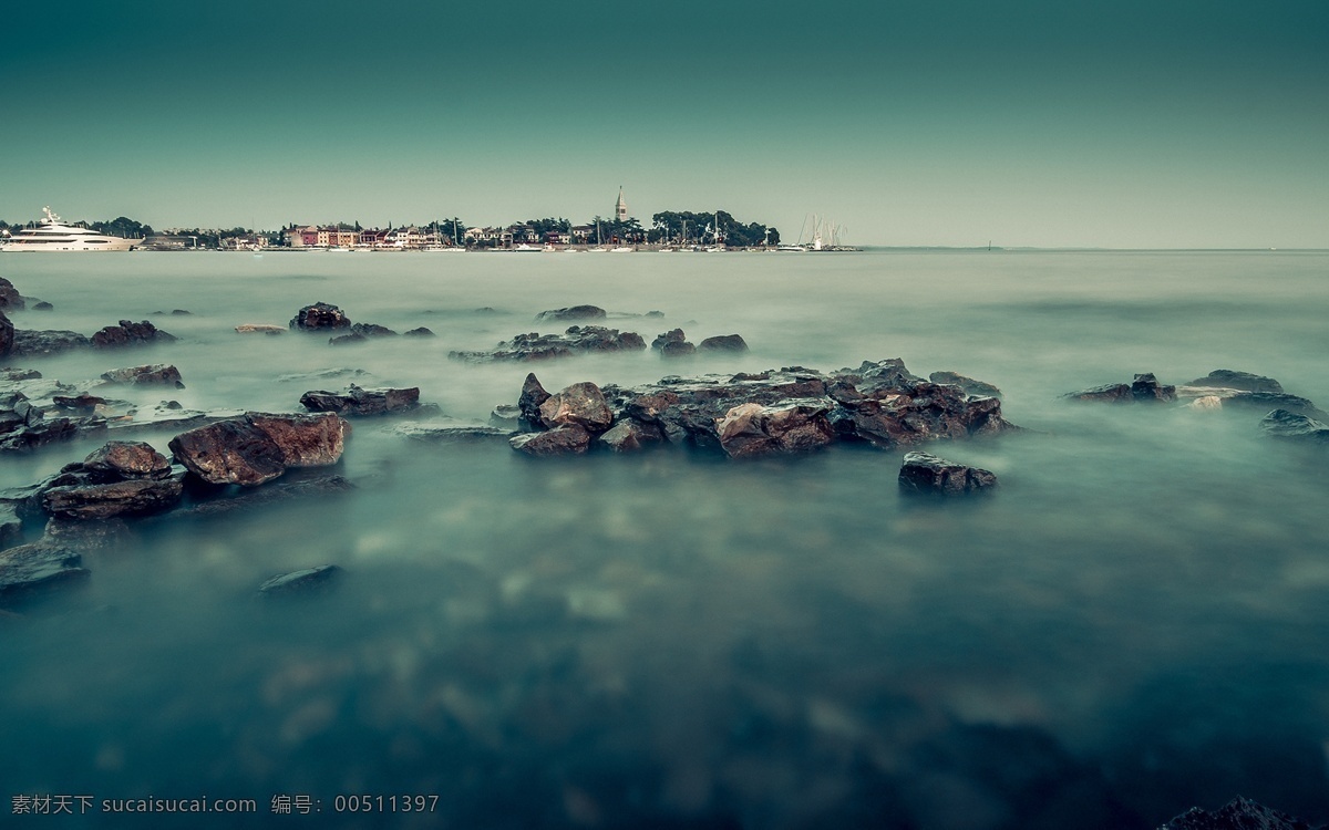 海边 风景图片 风景壁纸 海边风景 海滩 礁石 自然风景 自然景观 风景 系列 二 psd源文件