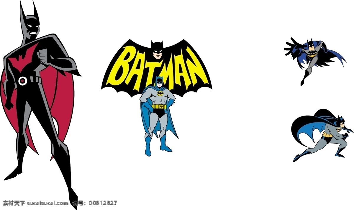 蝙蝠侠 batman 其他矢量 矢量素材 矢量图库