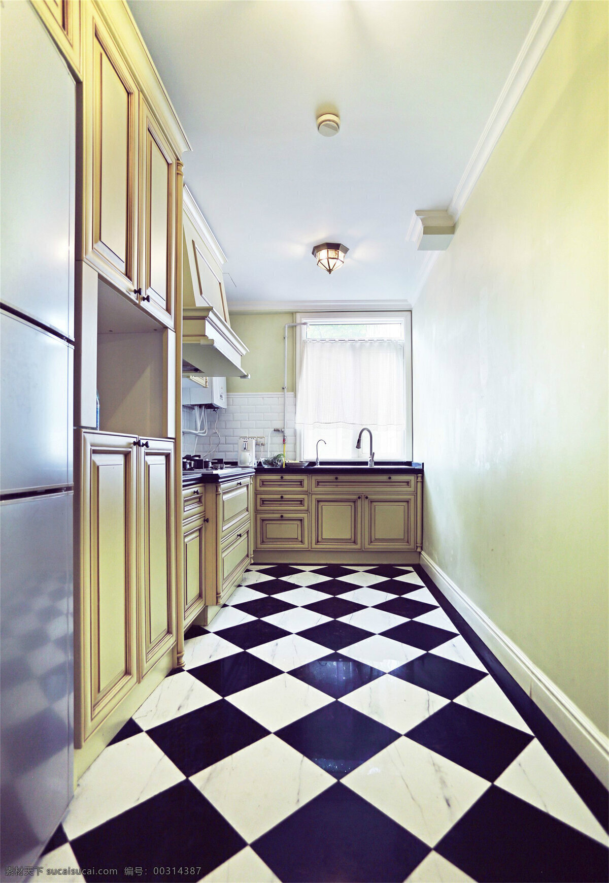 简约 家居 厨房 装修 效果图 家具 家具设计 空间设计 室内设计 室内装修 装修设计 风格 环境设计 洗手台 冰箱