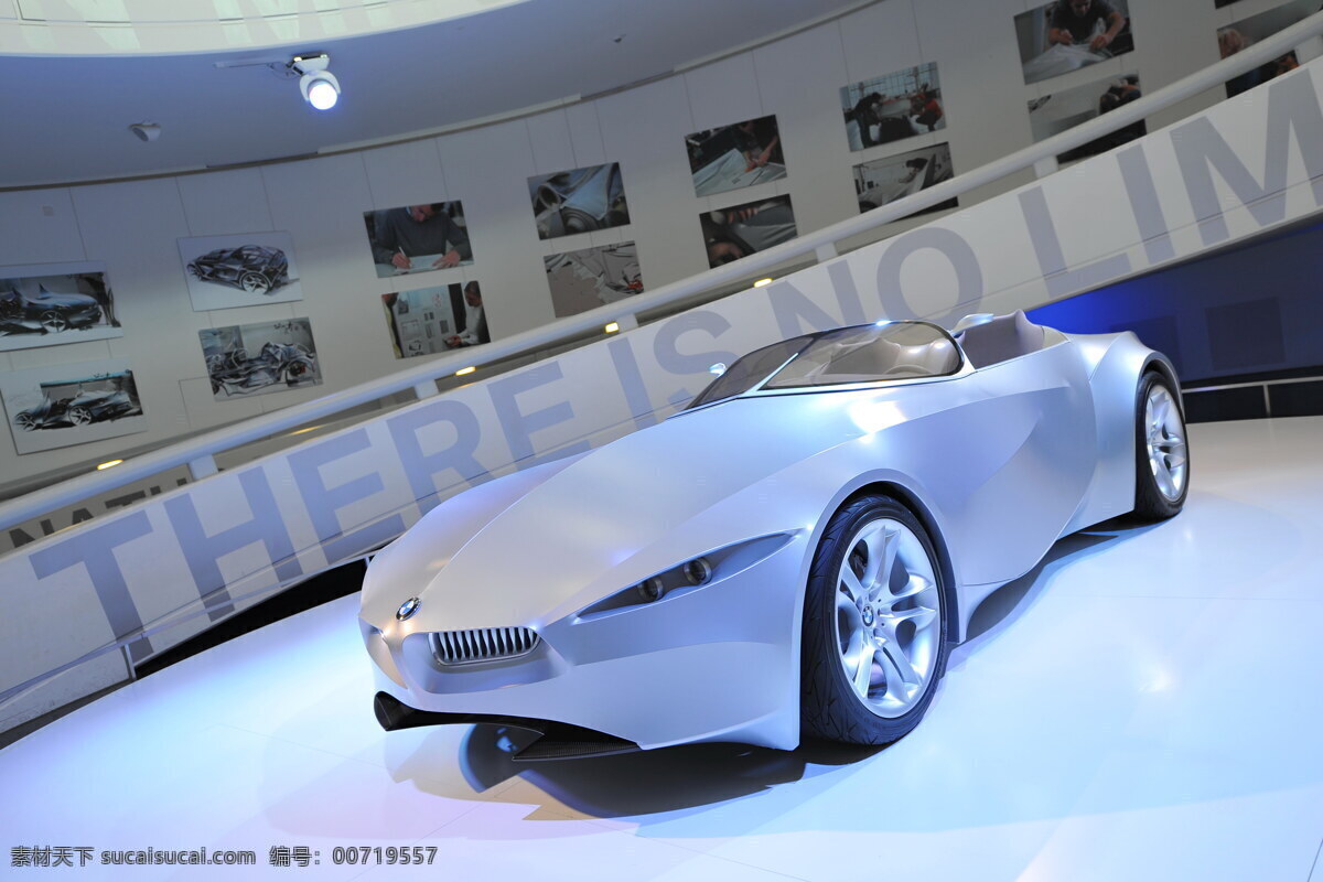 白色 跑车 模型 汽车 轿车 交通工具 汽车图片 现代科技