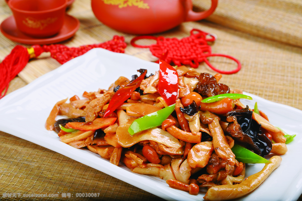 森林小炒 炒蘑菇 炒木耳 小炒 毛炒 炒菜类 餐饮美食 传统美食