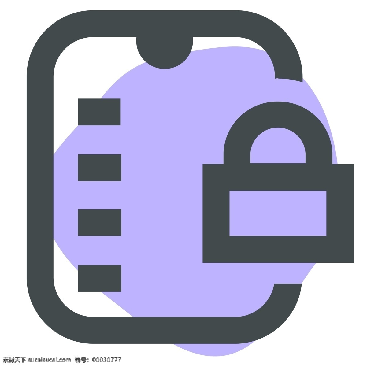 安全 文件 纸张 铁锁 安全文件 手机图标 智能图标 教育图标 办公图标 网页图标 彩色图标