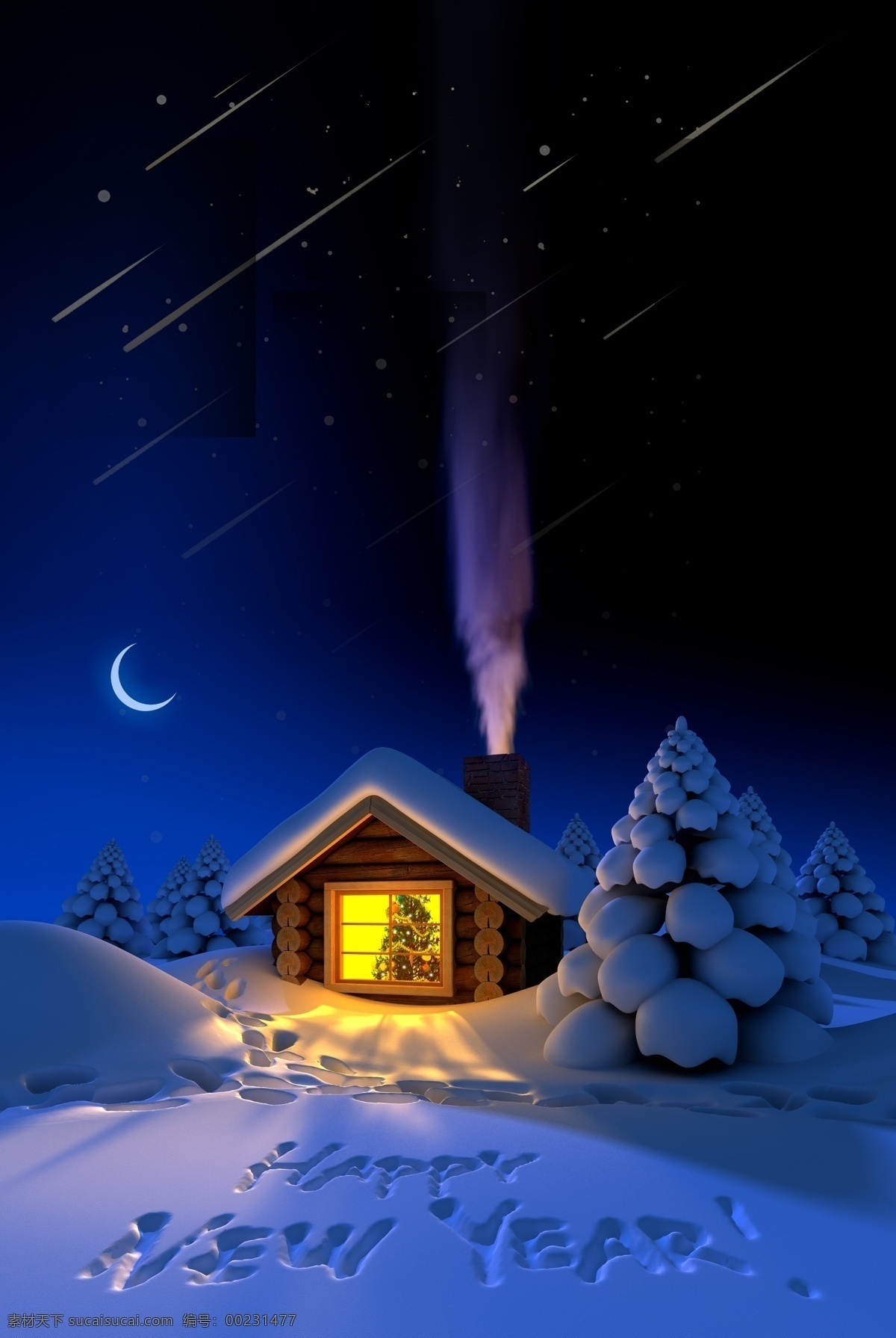 梦幻 圣诞节 平安夜 背景 海报背景 背景展板 手绘背景 水彩背景 冬至