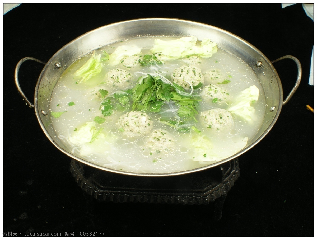 锅仔香菜丸子 菜谱图片 锅仔 特色锅仔 风味锅仔 地方风味 锅仔类 餐饮美食 传统美食