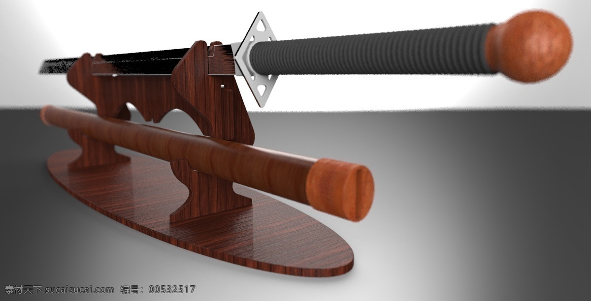 剑 展示 刀 3d模型素材 其他3d模型