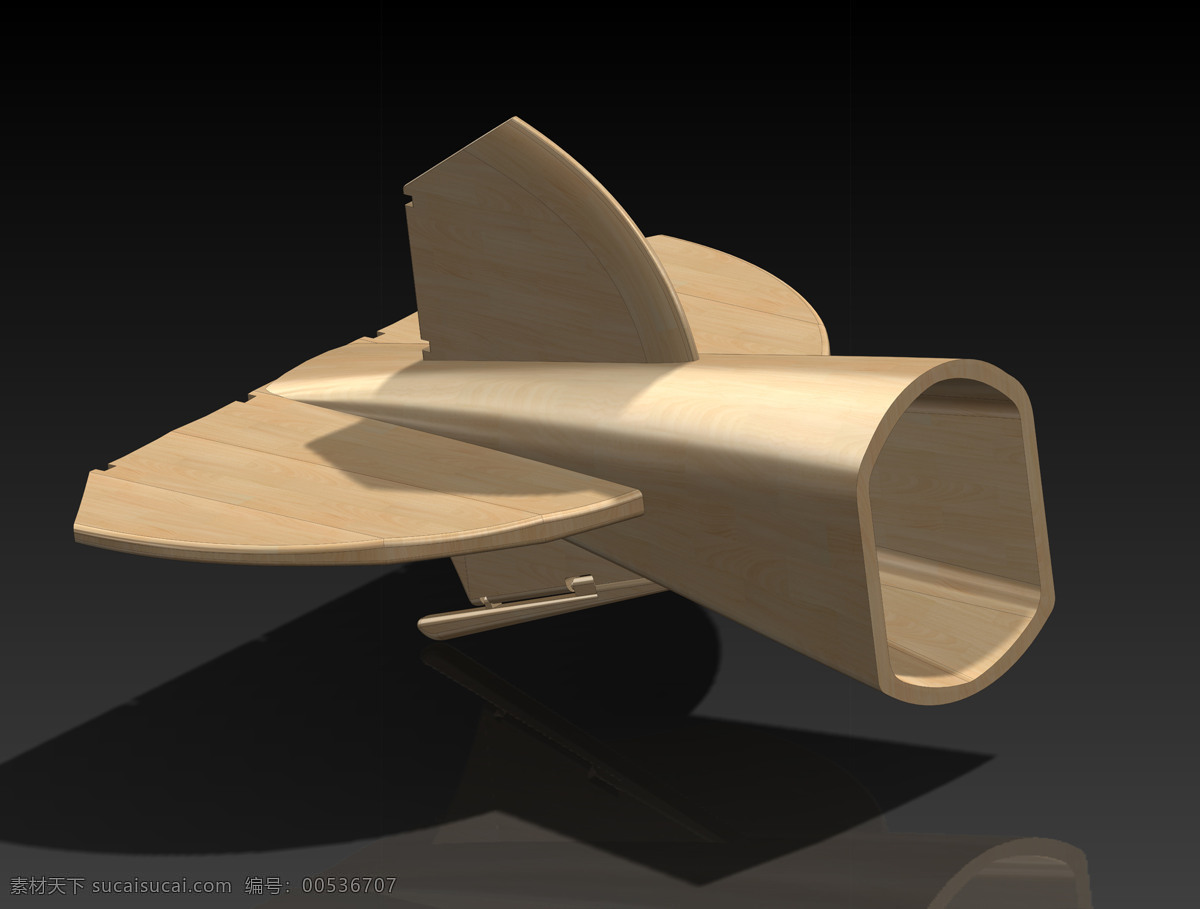 02部分 信天翁 d2 飞机 航空 3d模型素材 建筑模型
