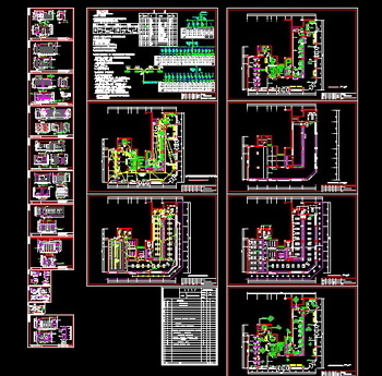 cad素材 cad 经典 实例 建行 储蓄所 装修 图 dwg 黑色