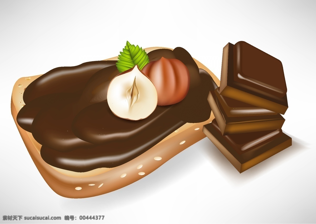 美味 巧克力 餐饮美食 生活百科 手绘 水果 矢量 模板下载 美味巧克力 矢量图 日常生活