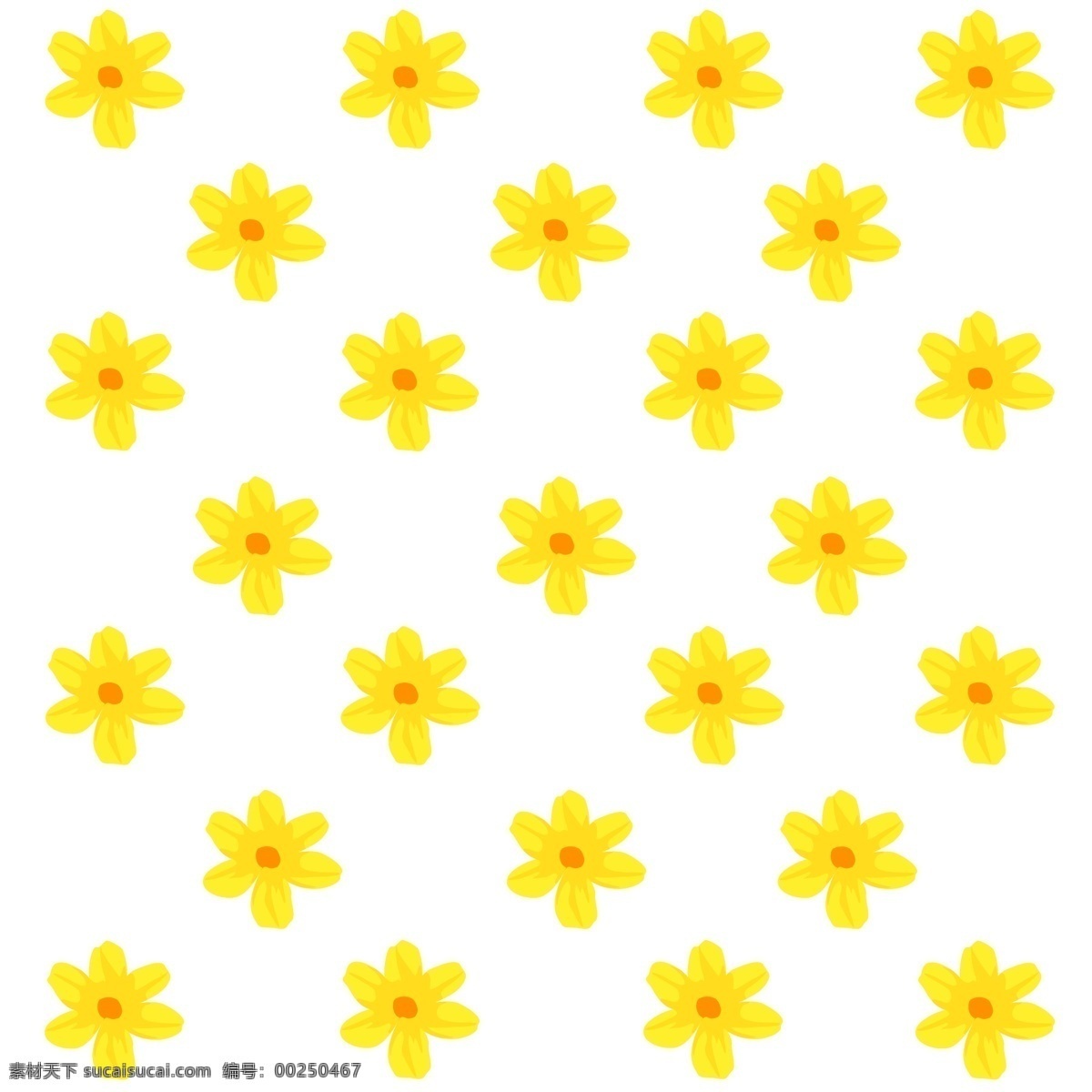 月 迎春花 背景 图 3月 黄色 手绘 小清新