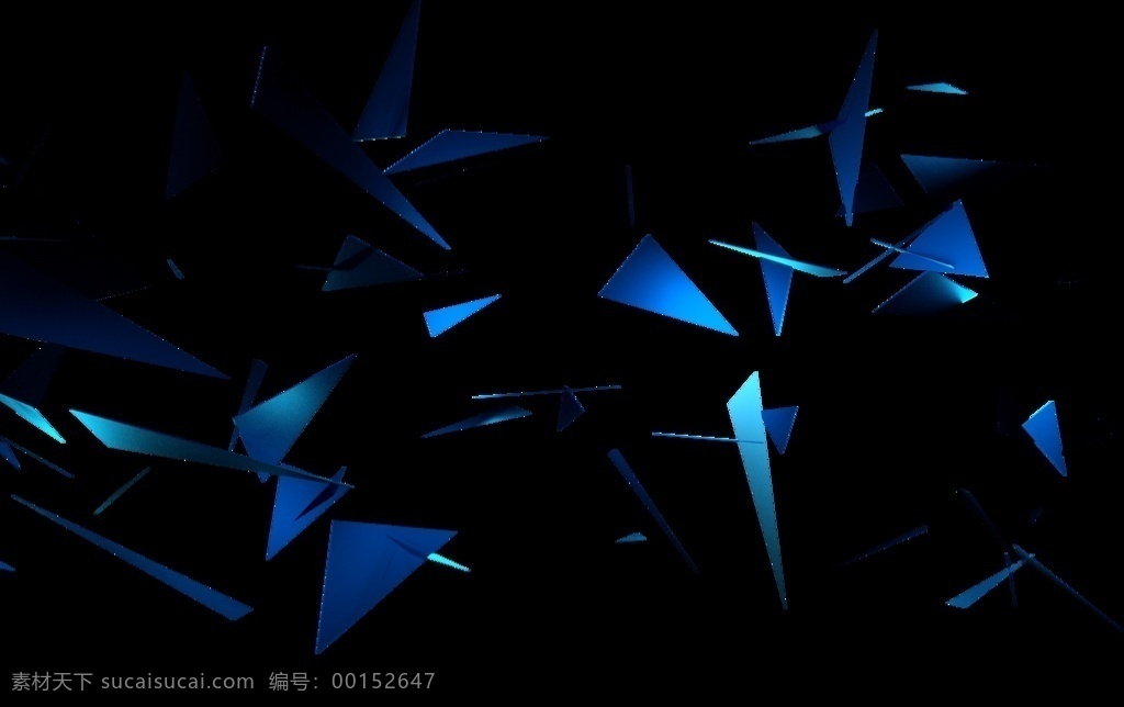 三角玻璃碎片 高清 玻璃 碎片 三角 蓝色 科技 镜子 质感 底纹边框 背景底纹