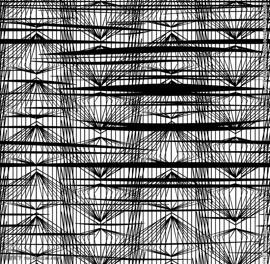几何图片 数码印花 男装印花 几何图案 黑白线条 碎花 分层
