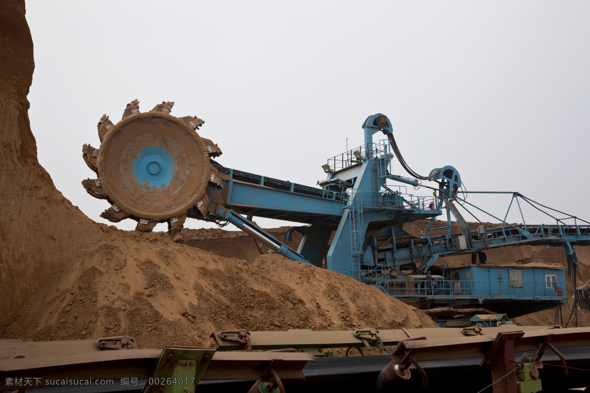 采掘机械 采掘 土方 剥离 矿业 开采 工业生产 现代科技