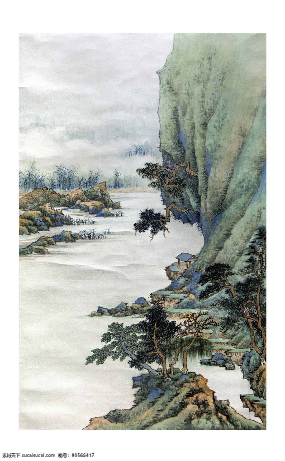 国画 工笔重彩 山水画 当代国画 当代水墨 水墨山水 国画山水 中国水墨 笔墨 中国画 文化艺术 绘画书法 国画与书法