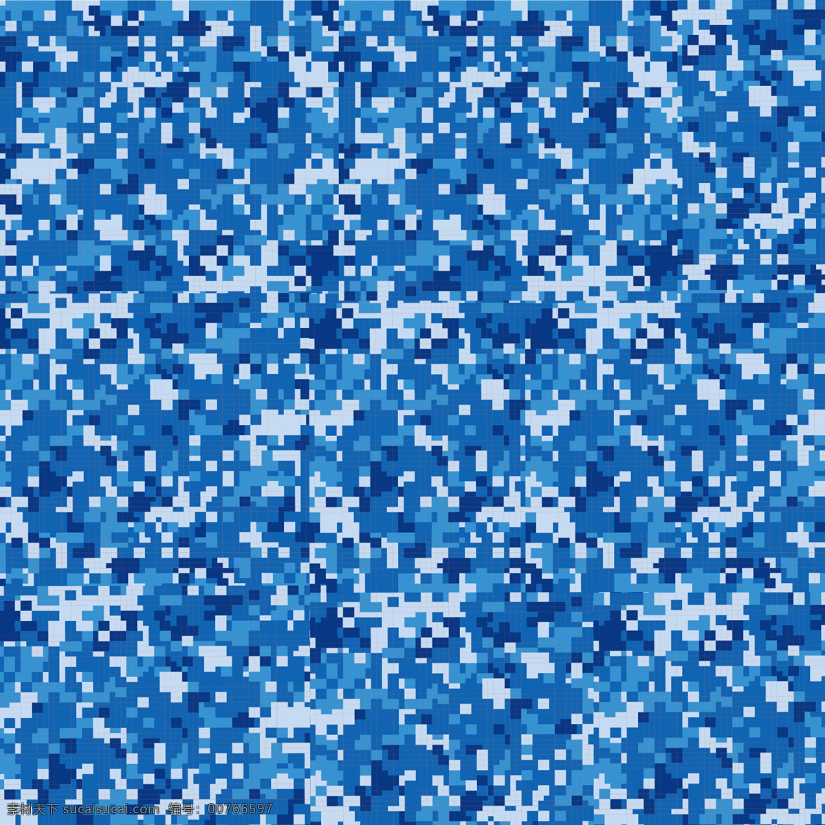 海蓝色迷彩 07式 迷彩 海洋 矢量图 海军迷彩 底纹边框 背景底纹
