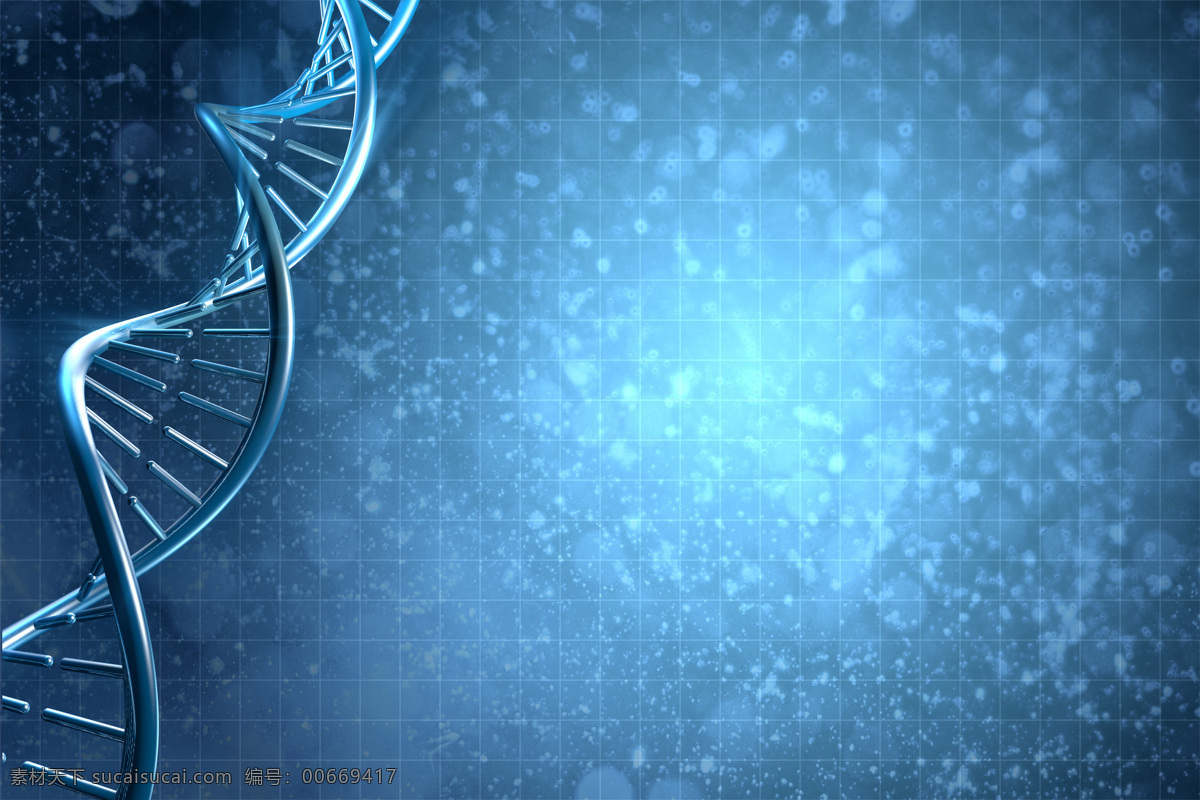 双螺旋 dna 链 双螺旋结构 分子结构 蓝色背景 dan链 生物科技 其他生物 生物世界 青色 天蓝色