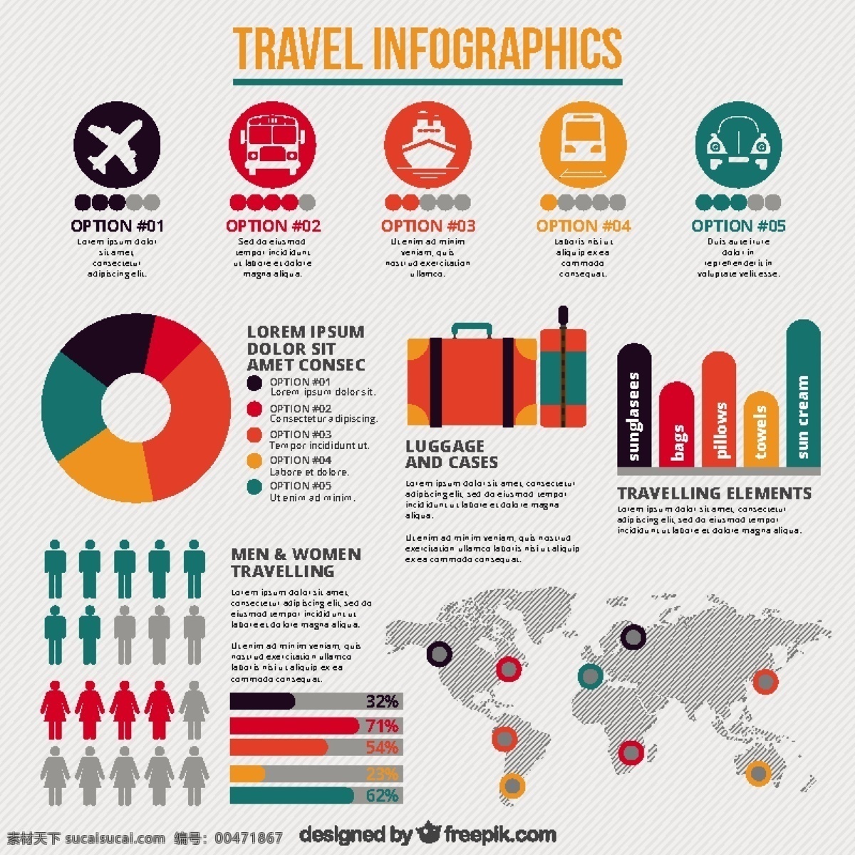 旅游 信息 图表 对象 旅行 模板 地图 世界 世界地图 色彩 图形 平 过程 图表模板 数据 平面设计