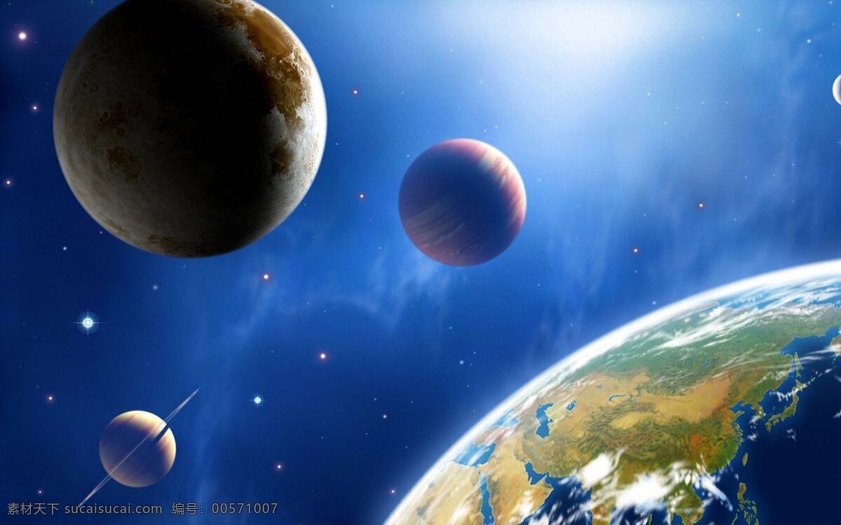 星球 景色 科幻 太空 宇宙 自然景观 psd源文件