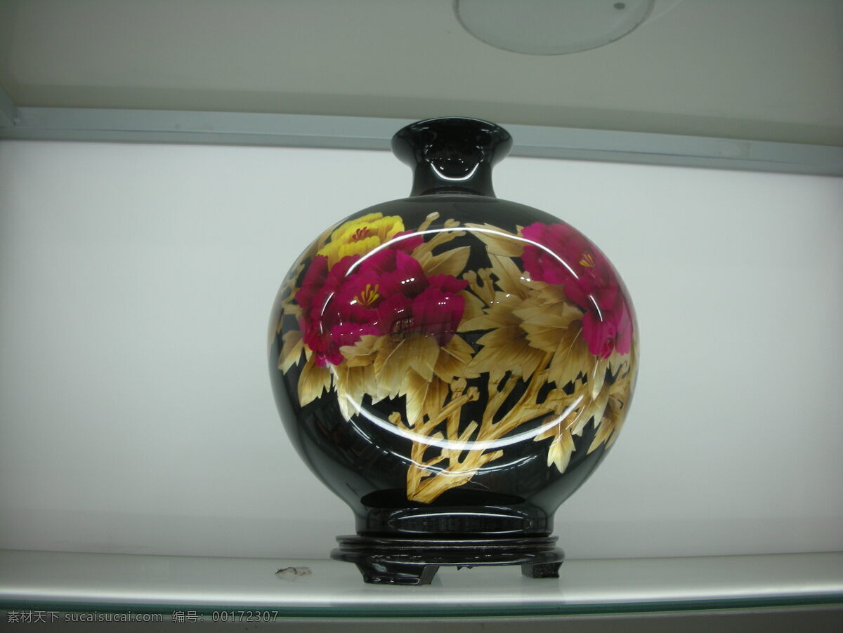 瓷器展品 磁 州 窑 瓷器 花瓶 磁州窑 传统瓷器 陶罐 文化艺术