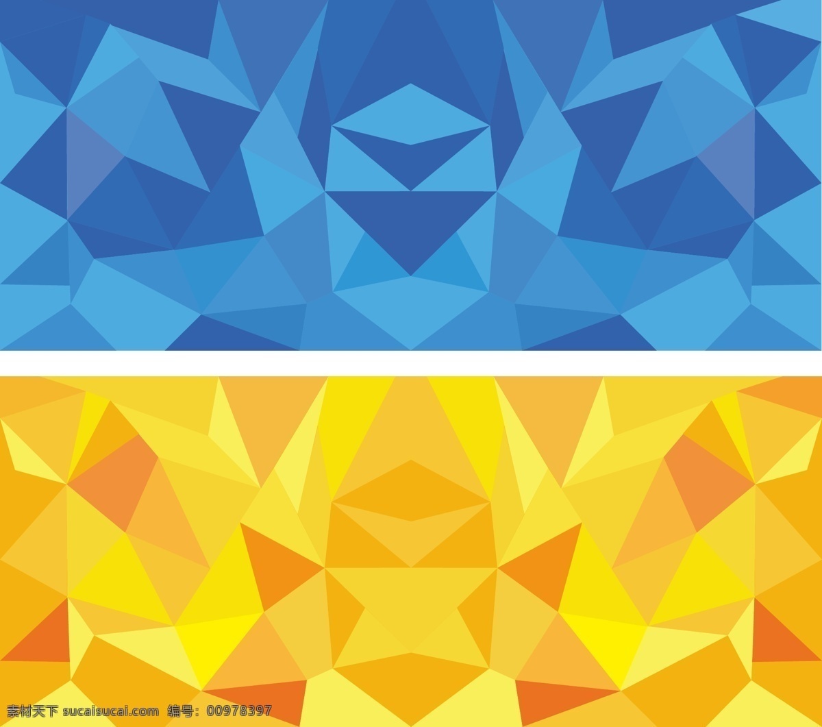 色块拼接 蓝色 黄色 色块 色块包装 底纹边框 其他素材