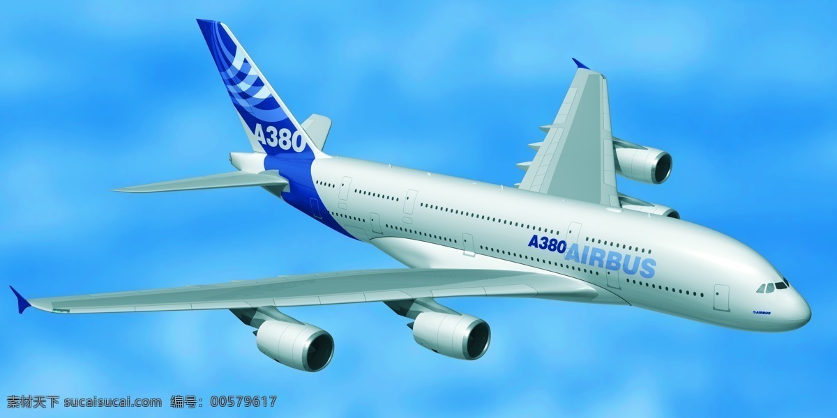 空客a380 空客 a380 空中客车 现代科技 交通工具 摄影图库 300