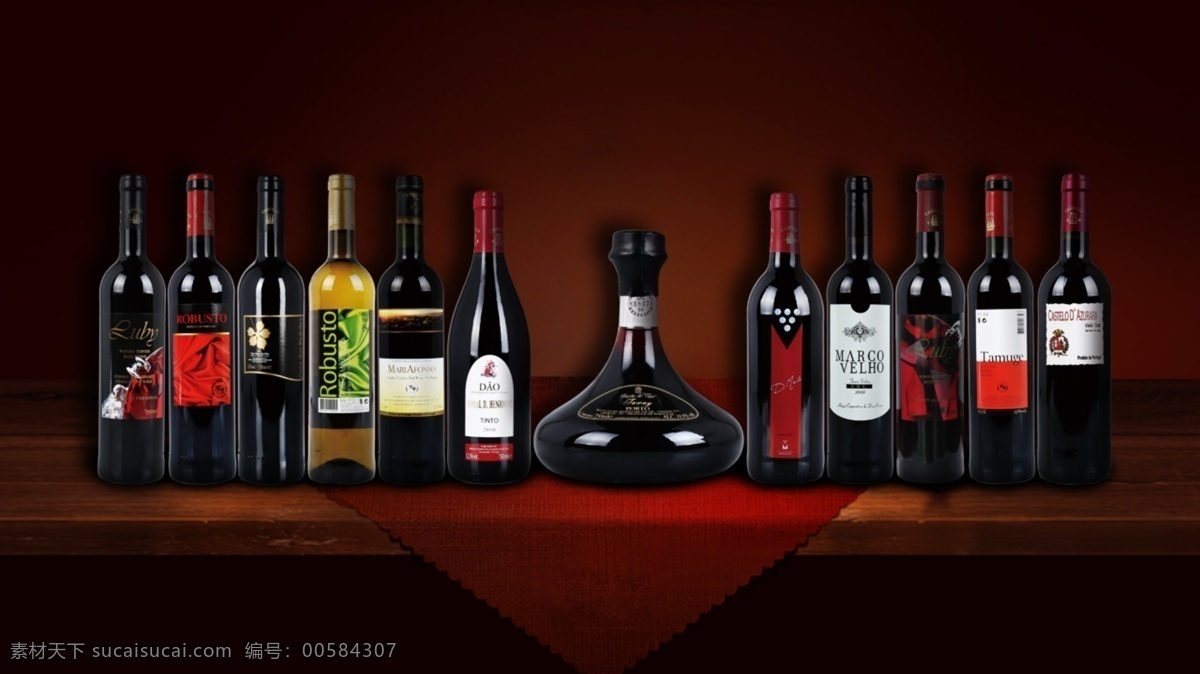 古堡 葡萄酒 展示 红酒 黑色