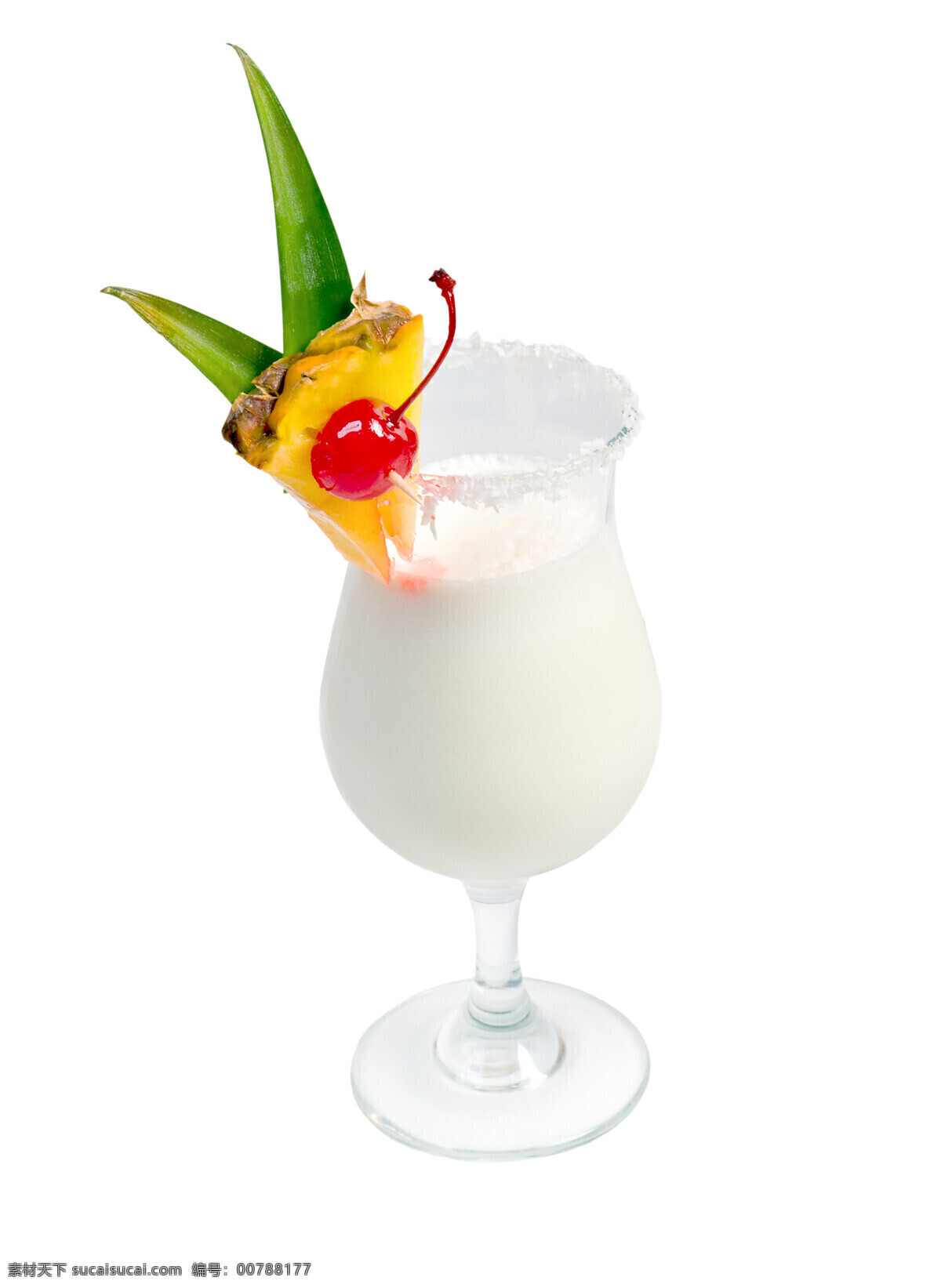 果汁 水果 新鲜水果 切开水果 波罗 樱桃 玻璃杯 高角杯 酒类图片 餐饮美食