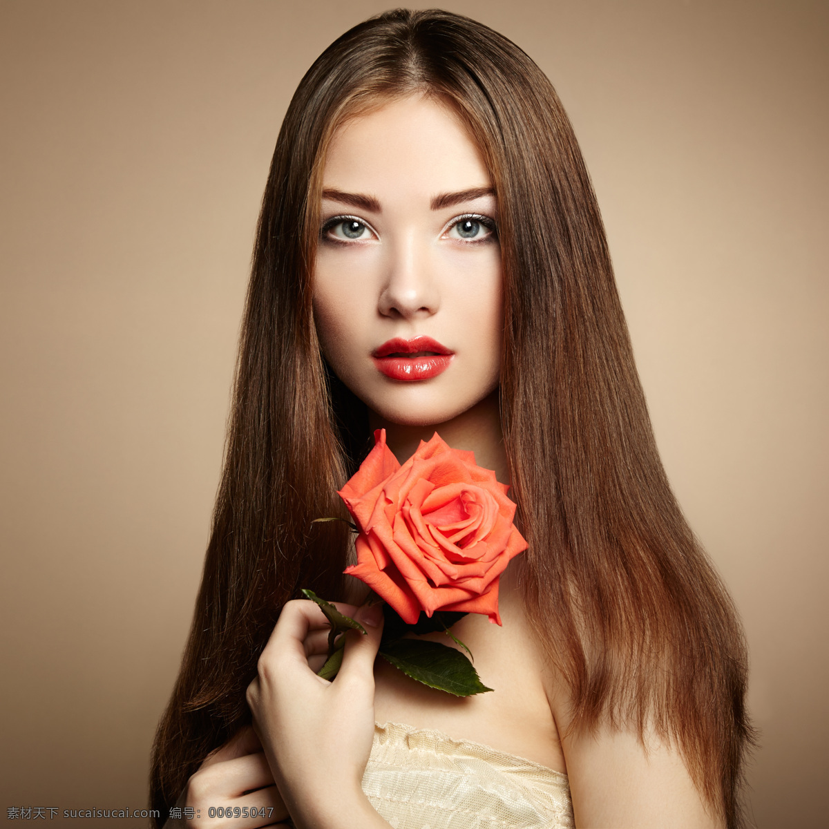 鲜花 美女图片 时尚女性 性感女人 玫瑰花 美丽花朵 美女模特 美女写真 人物图片