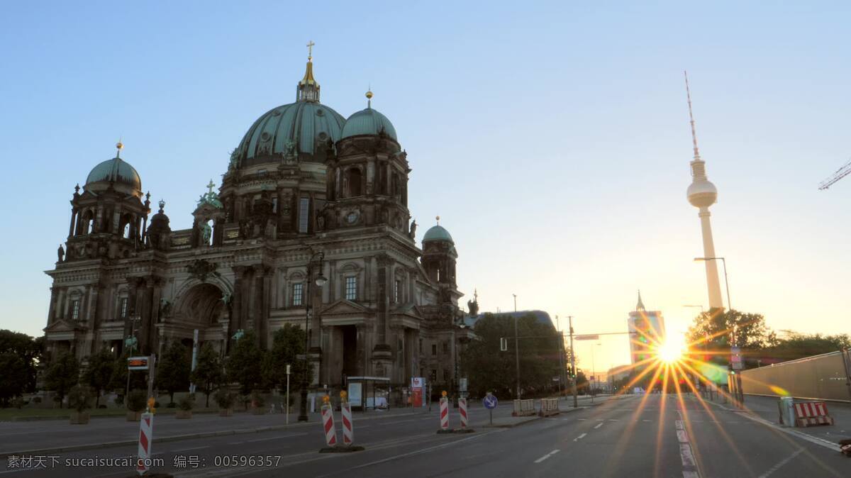berliner dom 森 赖斯 城镇和城市 宗教 柏林 德国 城市 欧洲 城市的 城市景观 资本市 大教堂 地标 著名的 教堂 寺庙 柏林大教堂 宗教的 日出 日落