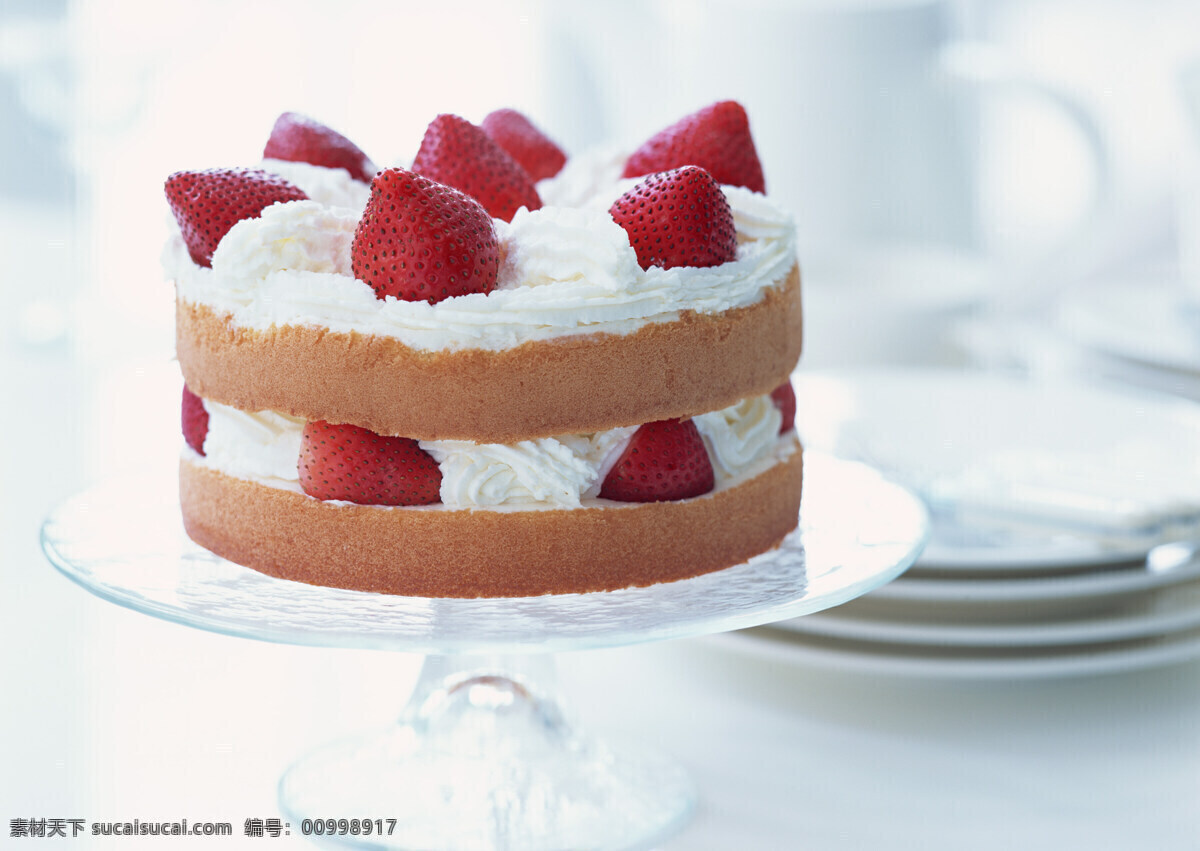 全球 首席 大百科 草莓 蛋糕 点心 糕点 美味 面包 水果 甜点 甜品 生物世界