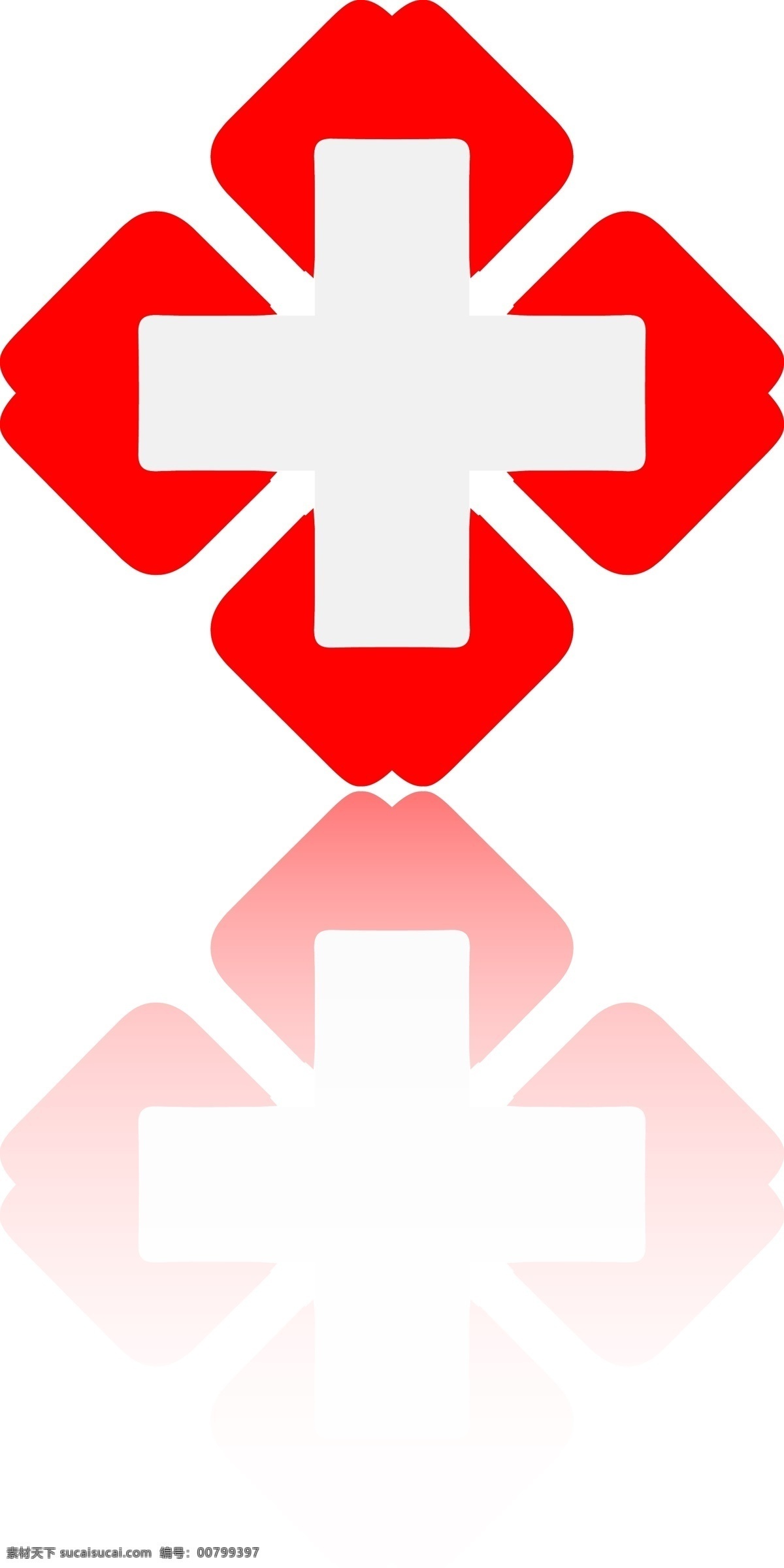 医院标志 标志 多种图标 图标 背景