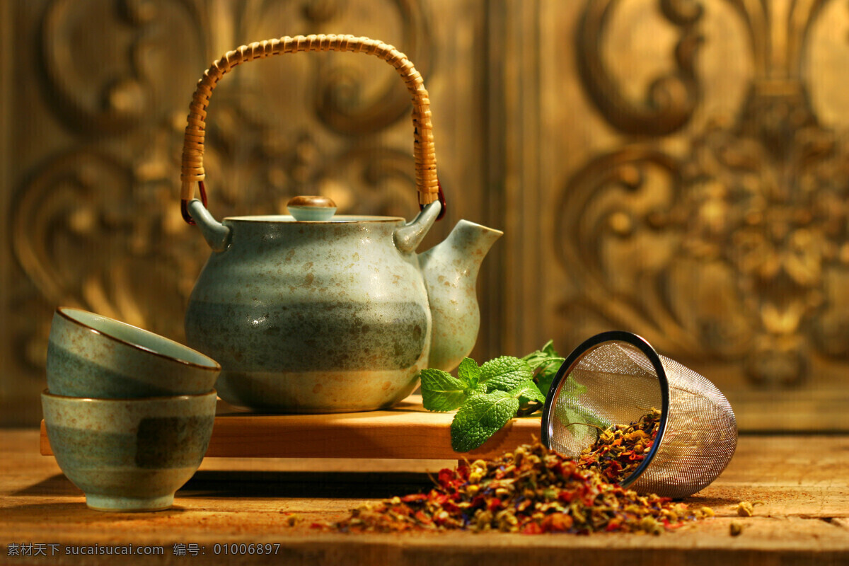 茶道茶具 茶道 茶具 茶水 静心 茶饮 茶 茶叶 茶壶 传统 茶文化 禅意 餐饮美食 饮料酒水