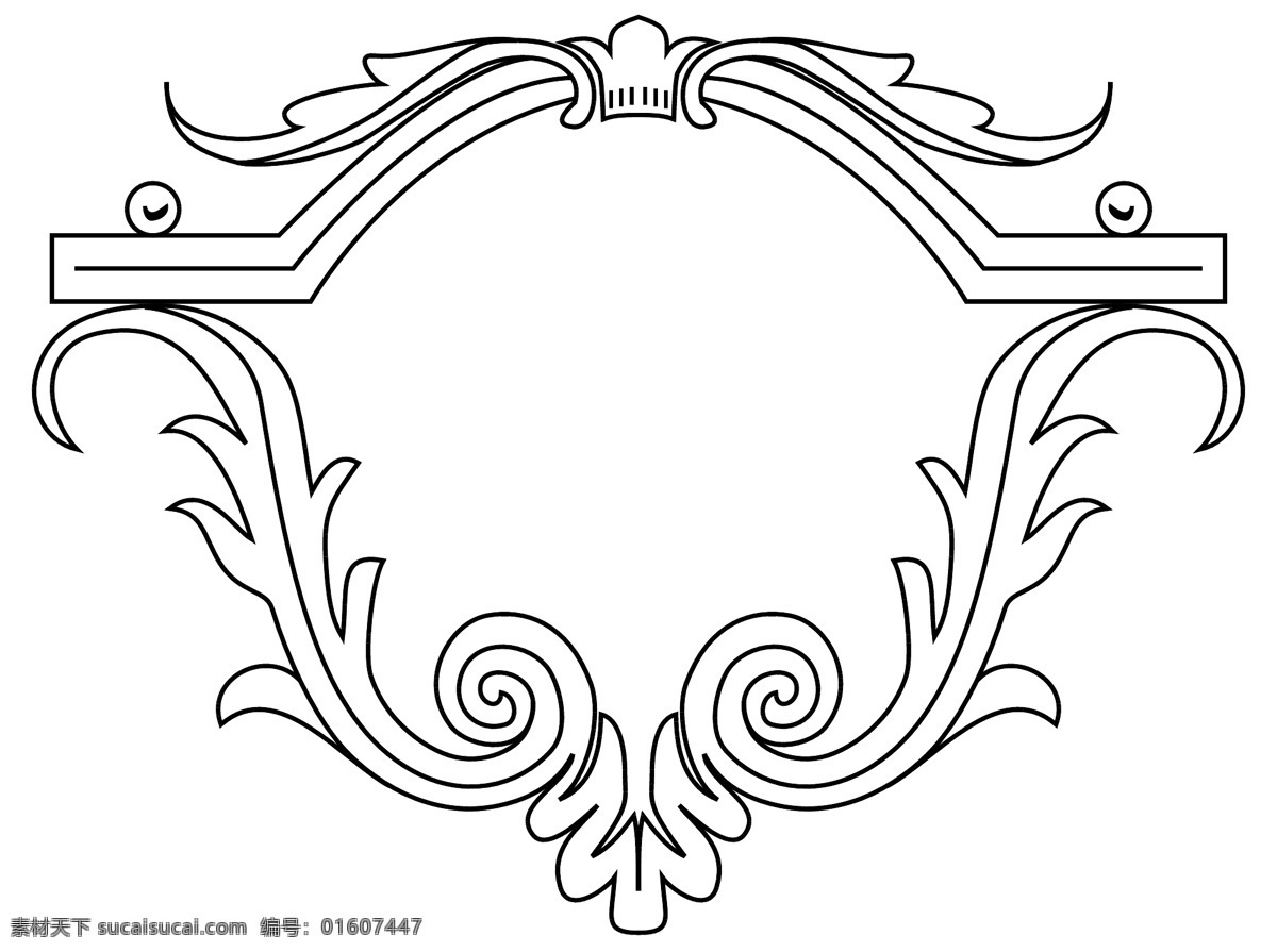 花边素材 矢量下载 网页矢量 商业矢量 矢量边框 白色