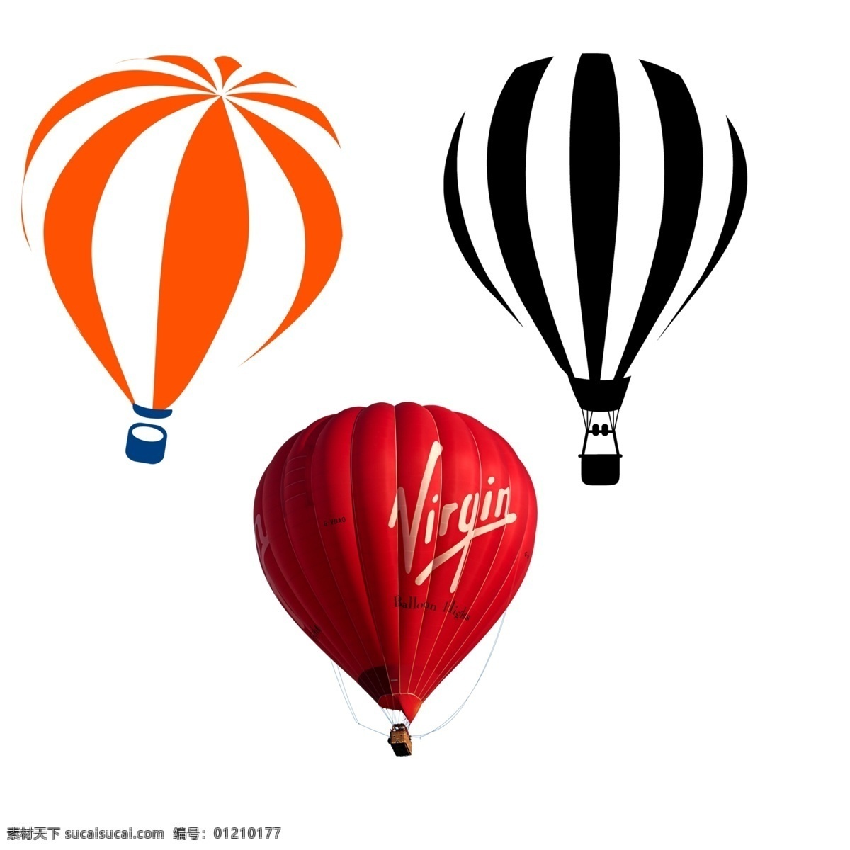 气球 交通工具 飞行器 观光气球 飞行气球 卡通热气球 热气球素材 现代科技