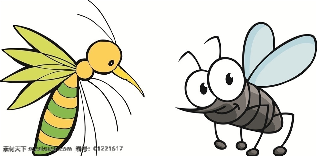 卡通蚊子 卡通动物 动漫卡通 可爱 可爱动物 蚊虫 卡通蚊虫 扁平动物 卡通设计