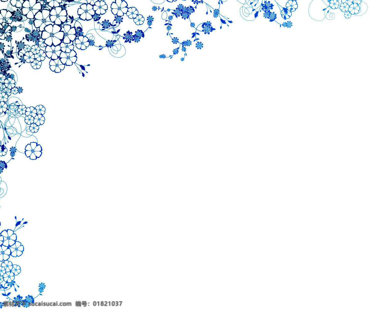 青花瓷 背景底纹 底纹边框 花纹 psd源文件